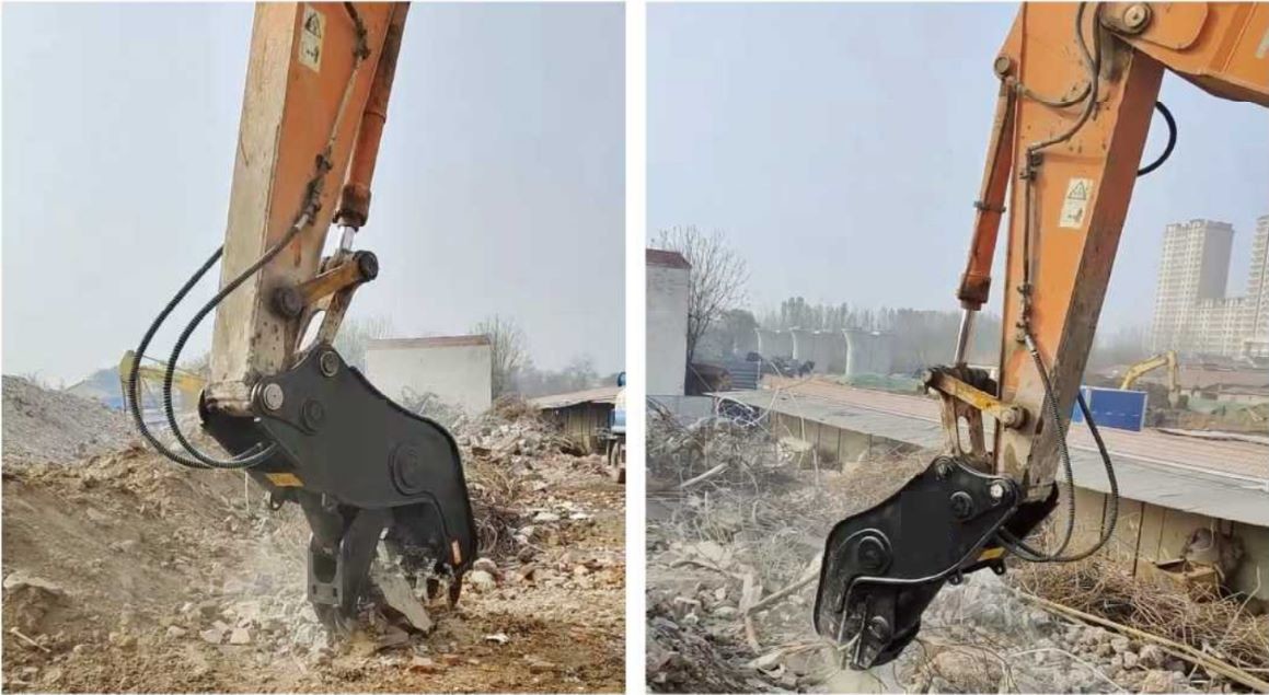 Excavator Hydraulic Rotary Pulverizer EX200 ZX200 E320 330C R210 EC210 EC240 SK220 SH230