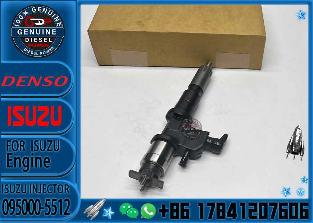 Common rail injector 095000-5512 095000 5515 8-97603415-2 fuel pump injector assembly for Isuzu
