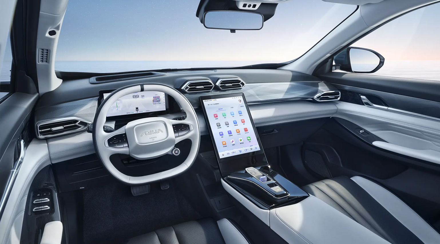 Dongfeng AEOLUS Haohan Gas Car 5-door 5-seater LED Electric Metal Leather Turbo SUV with ACC and Automatic Transmission