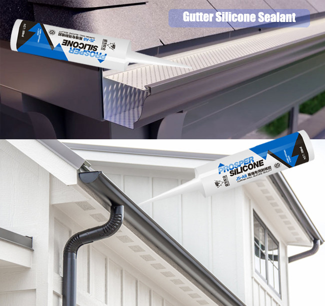 Weatherproofing Clear Silicone Caulk Sealant , Facade And Curtain Wall Silicone Sealant