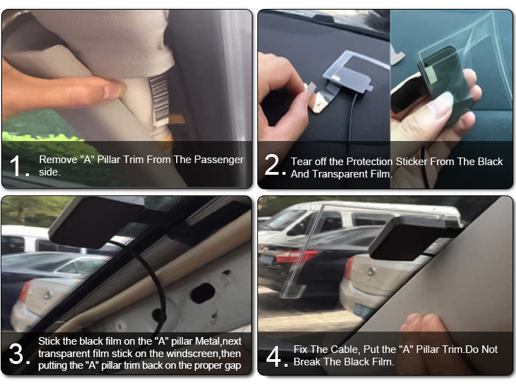 OEM Built-in RF Amplifier Car Radio DAB/DAB Active FM Antenna for 2008- Year Vehicles