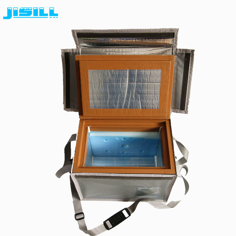 Keep 2-8 Degrees 72 Hours Vacuum Insulated Material Cooler Box For Medical Transport