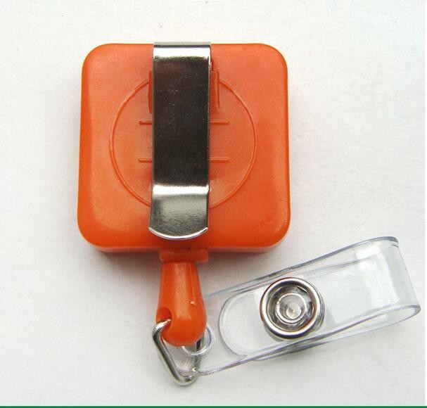 Printed Promotional Retractable Badge Holders For Badge Holder Lanyards , Nice Looking