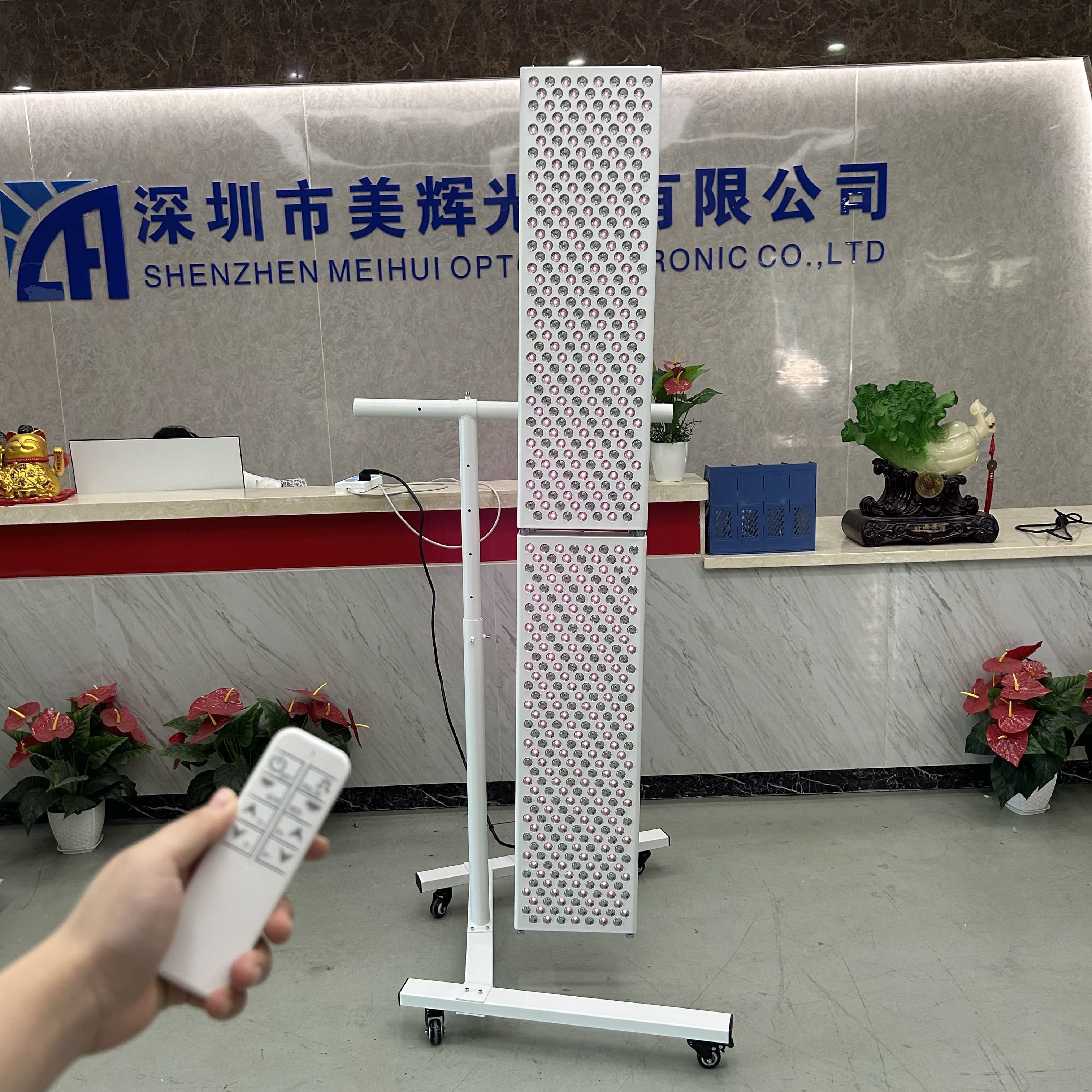 1500W Red Light Therapy Panel 660 850nm NIR Light Therapy Device With Stand