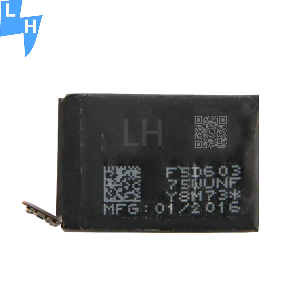 Black Replacement Smart Watch Battery for Apple Watch Series 1 S1 38mm A1578 Original