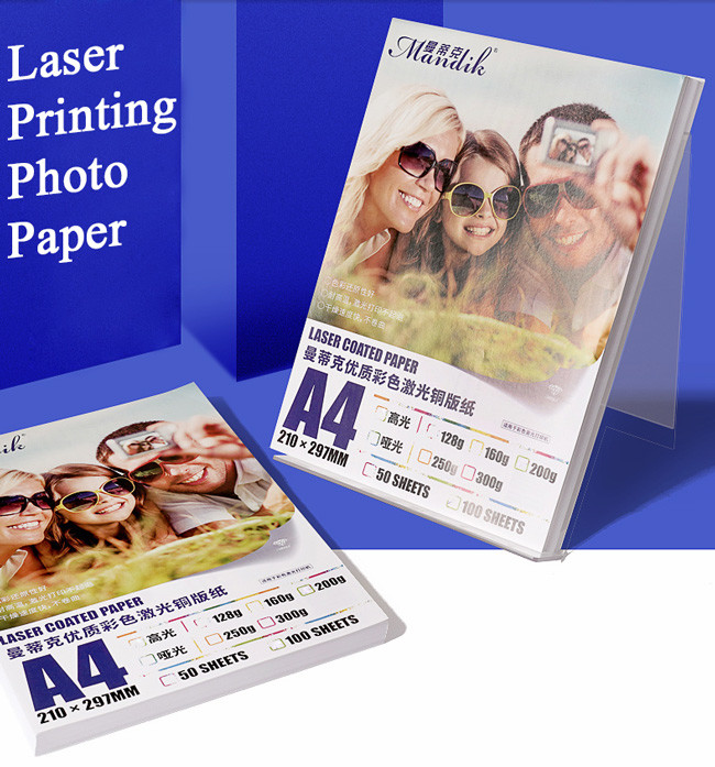 Instant Dry Matte Surface Laser Printing Photo Paper