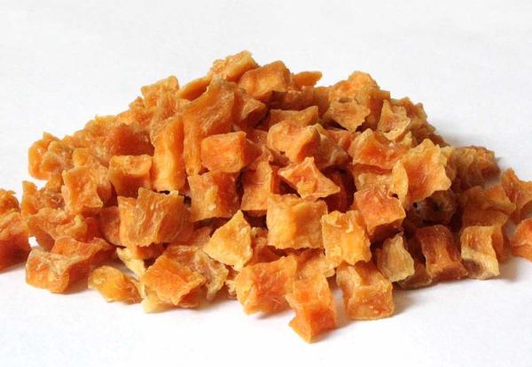 China Instant Dehydrated Sweet Potato Flakes Air Dried Sweet Potato Cubes Pet