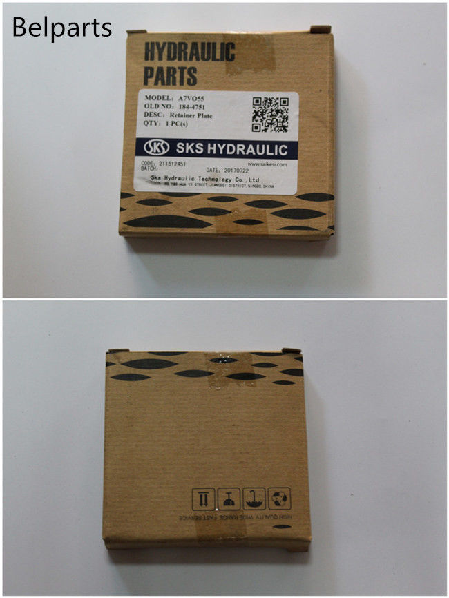 Steel Excavator Hydraulic Pump Parts A7V055 A2F55 A3V55 A7V55 A8V55SR1R Set Plate