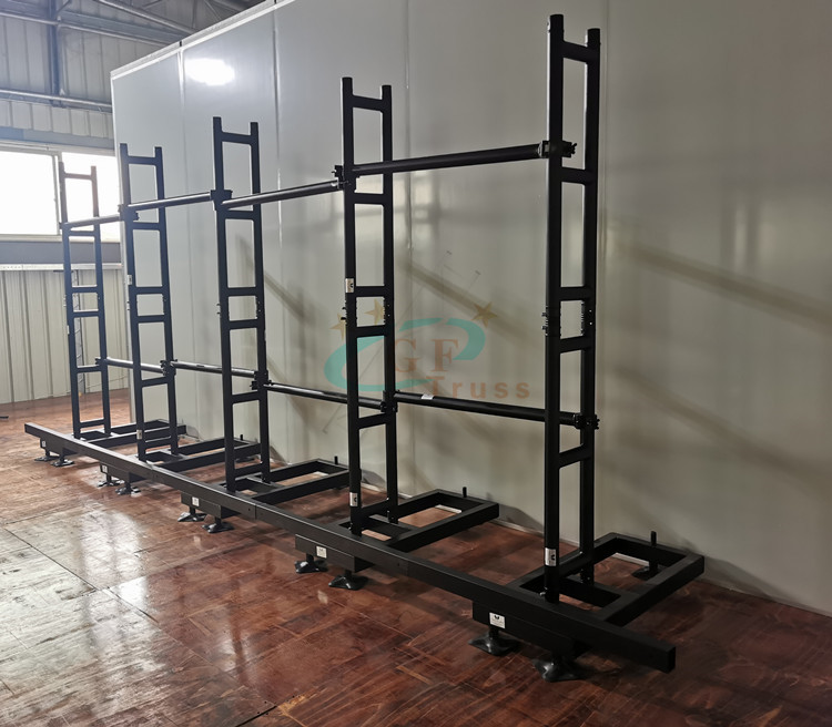 ground support truss cheap led screen stage truss display truss led screen wall stand