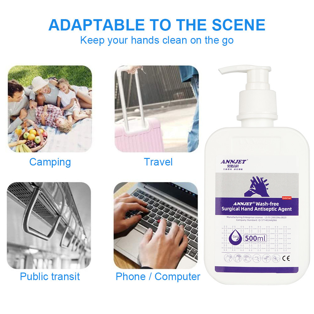 Home Cleaning Moisturizing Formula Hand Sanitizer Gel 75% Antibacterial Sterilization Alcohol