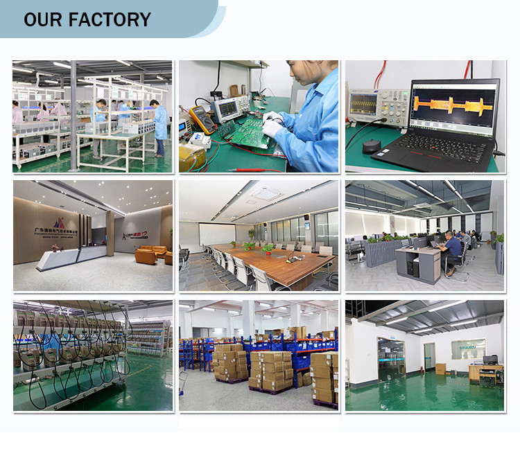 3 Phase 5.5KW Vector Control VFD Variable Frequency Drive For Manufacturing Industry