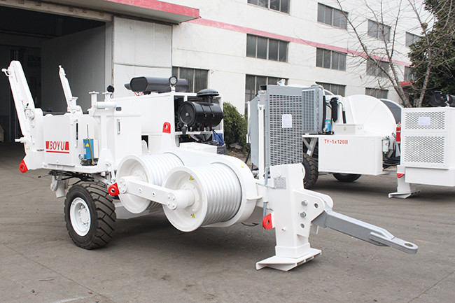 150kN Transmission Line Stringing Equipment Hydraulic