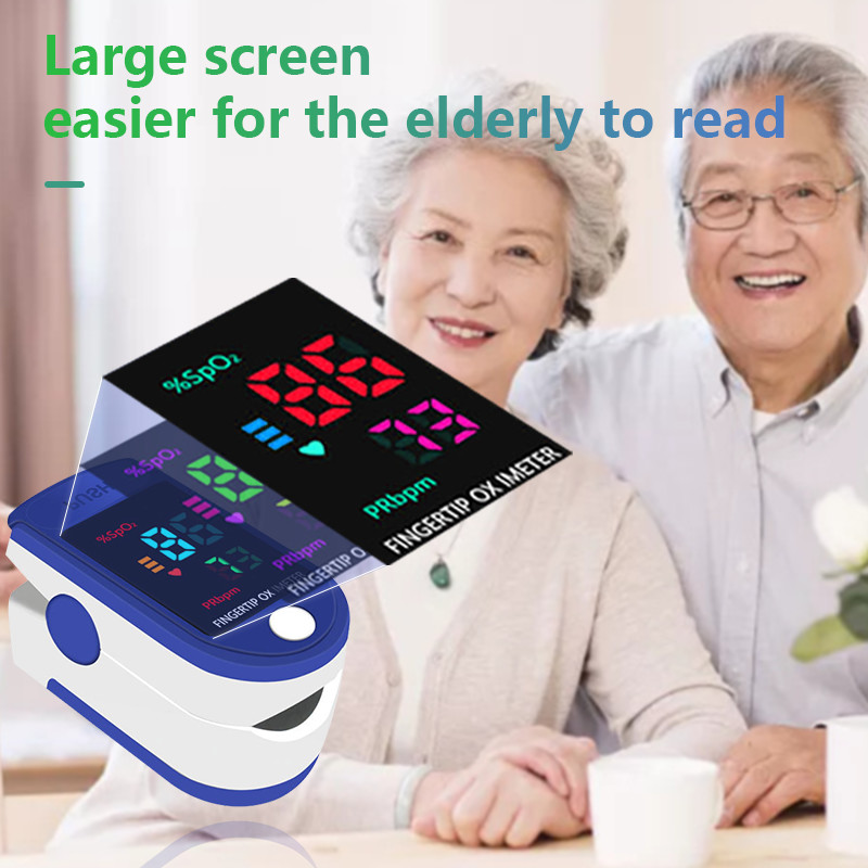 OEM Pediatric Oxygen Pulse Oximeter OLED Oxygen Level Check Machine