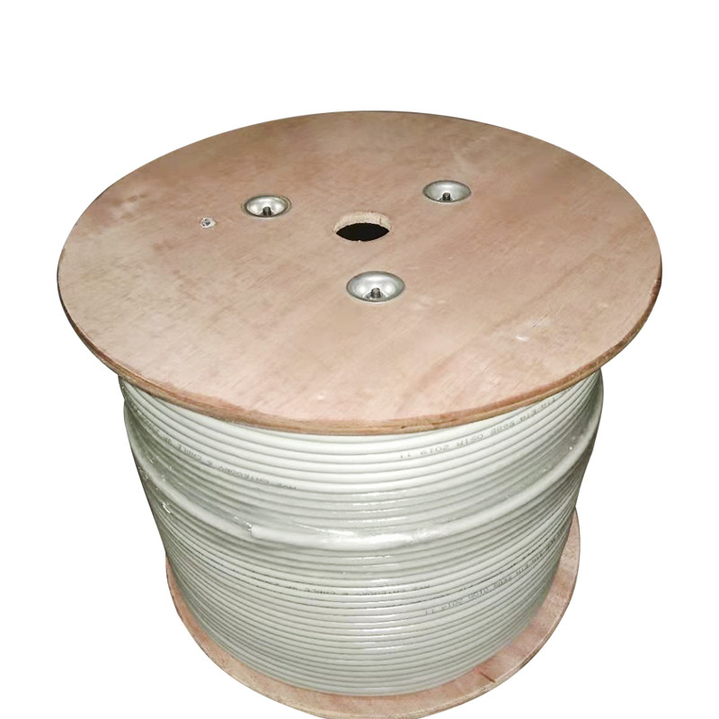 HDPE F / FTP 0.565mm Copper Cat6A Shielded Cable PVC Jacket