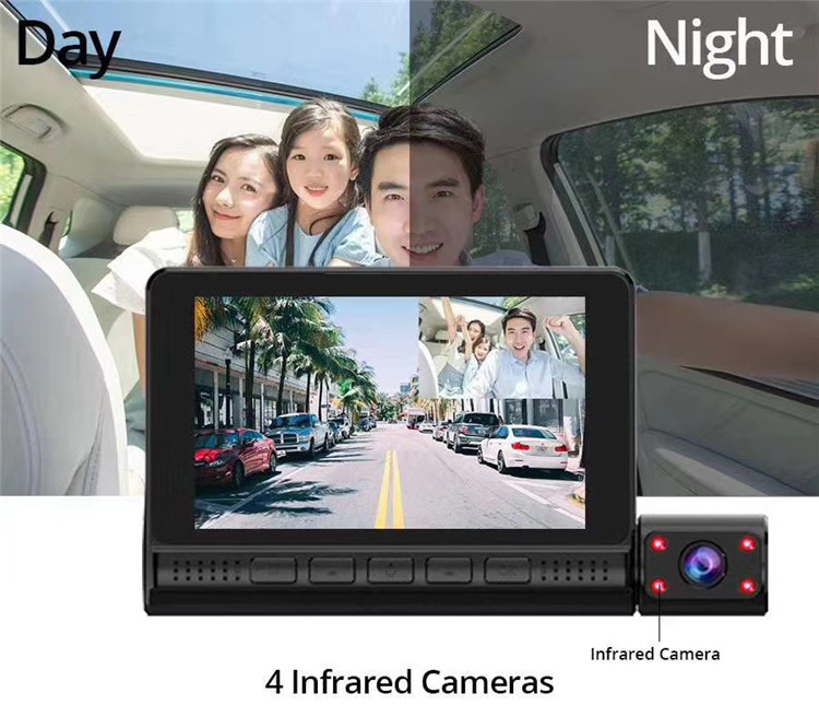 FHD Digital Camcorder Car DVR 1080p Gps Touchscreen Android DVR Dashcam