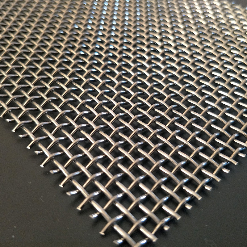 Corrosion Resistance 202 Stainless Steel Crimped Wire Mesh For Screening Sieve