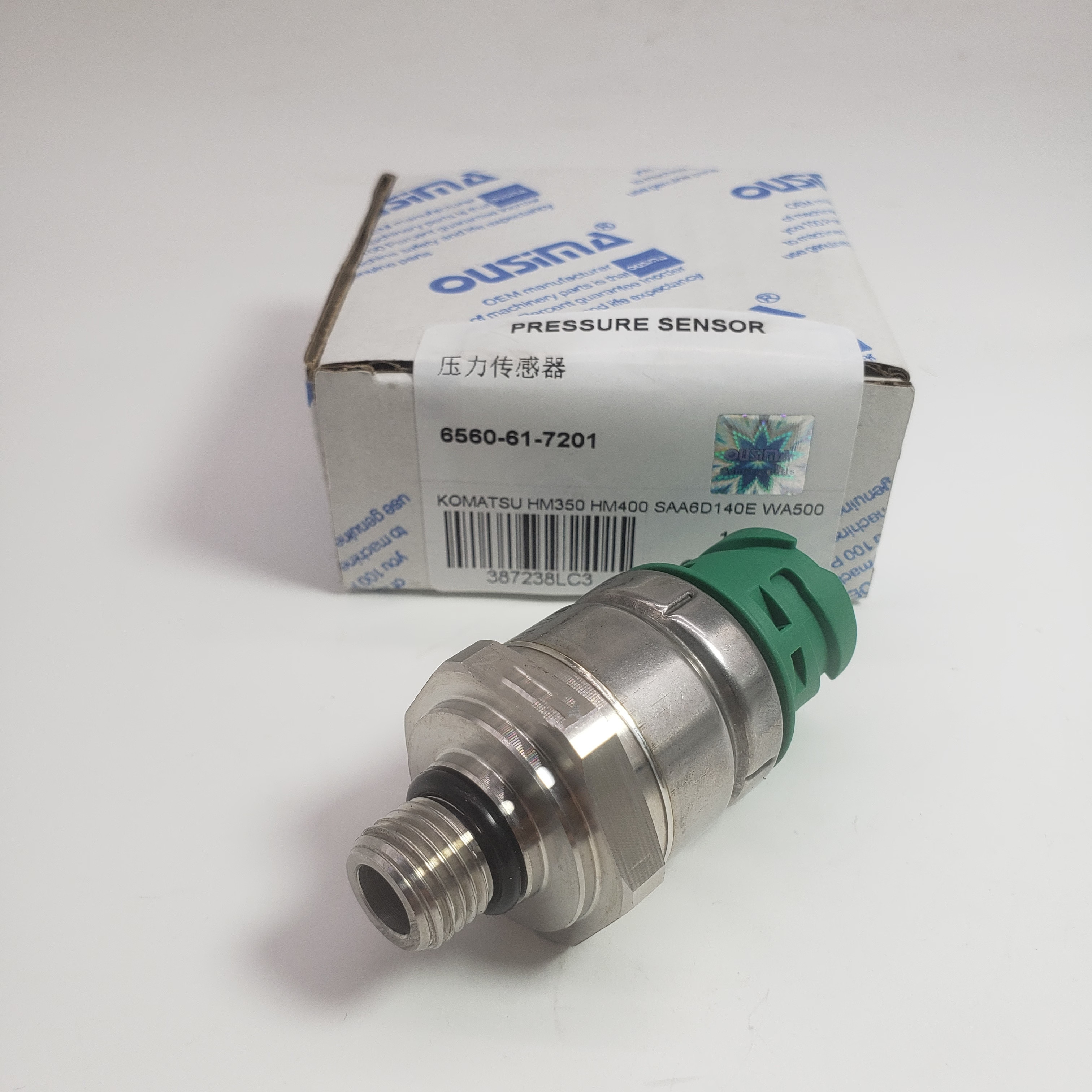 Boost Pressure Sensor 6560-61-7201 For Komatsu HM350 HM400 SAA6D140E WA500