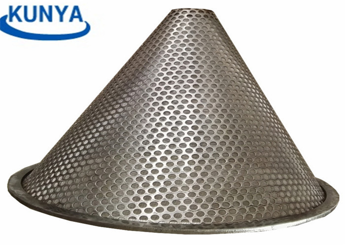 100 Micron 8mm Perforated Metal Welding Mesh Cloth 400mm Round Metal Discs
