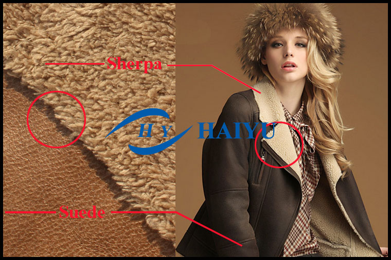 High quality China Manufacturer super soft polyester Sherpa fleece fabric