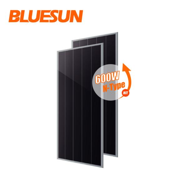 High Efficiency 96 Cells Monocrystalline 600Watts Shingled Solar Panel Overlap