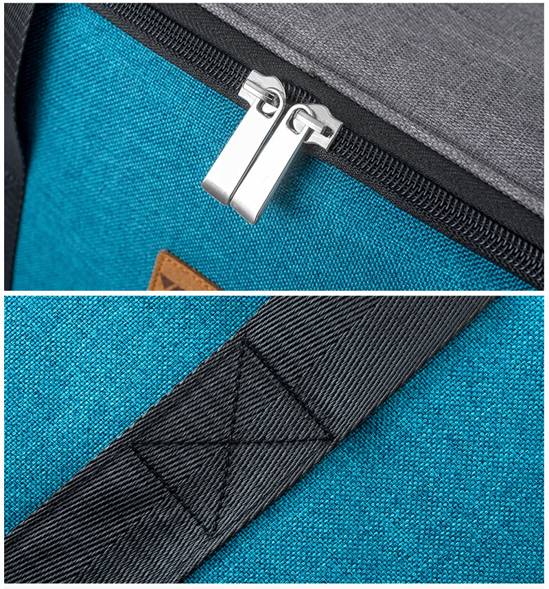Wholesale OEM Fabric Custom Portable Reusable Oxford Tote Lunch Bag