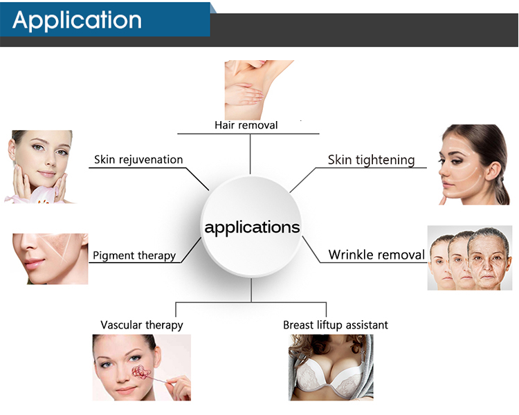 Portable Elight Laser Machine , IPL Hair Removal Machines For Salons