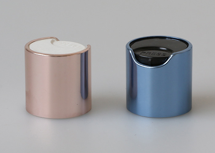 Blue Press Bottle Cap Closure 28mm Custom Color Beautiful Appearance