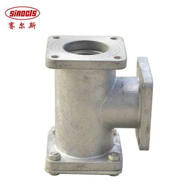 Aluminum Alloy Pipe Filter Three-way Valve for Fuel Tanker Truck High Flow Rate and DN50/65/80 Nominal Diameter