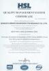 Jiangsu Lebron Machinery Technology Co., Ltd. Certifications