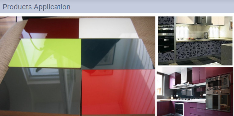 Gloss Metallic Silver PVC Decorative Film For Furniture Panel Lamination