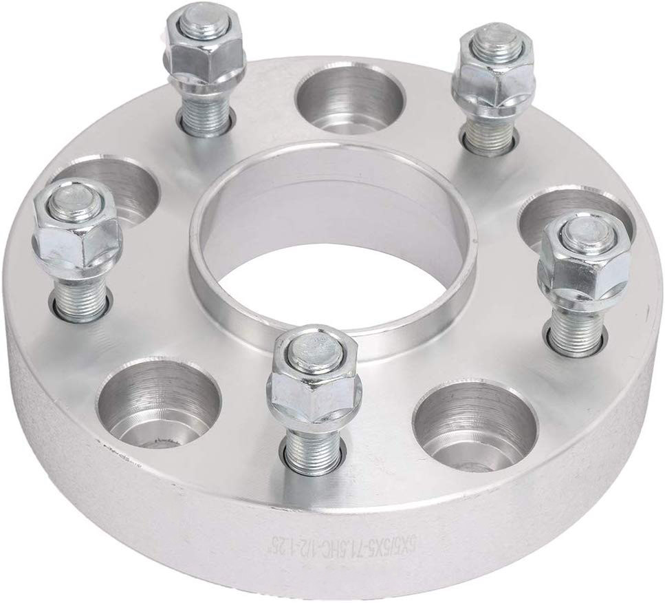 1.25" 32mm Lip Wheel Hub Centric Spacers For Jeep Wrangler Rubicon 6061 T6 Material
