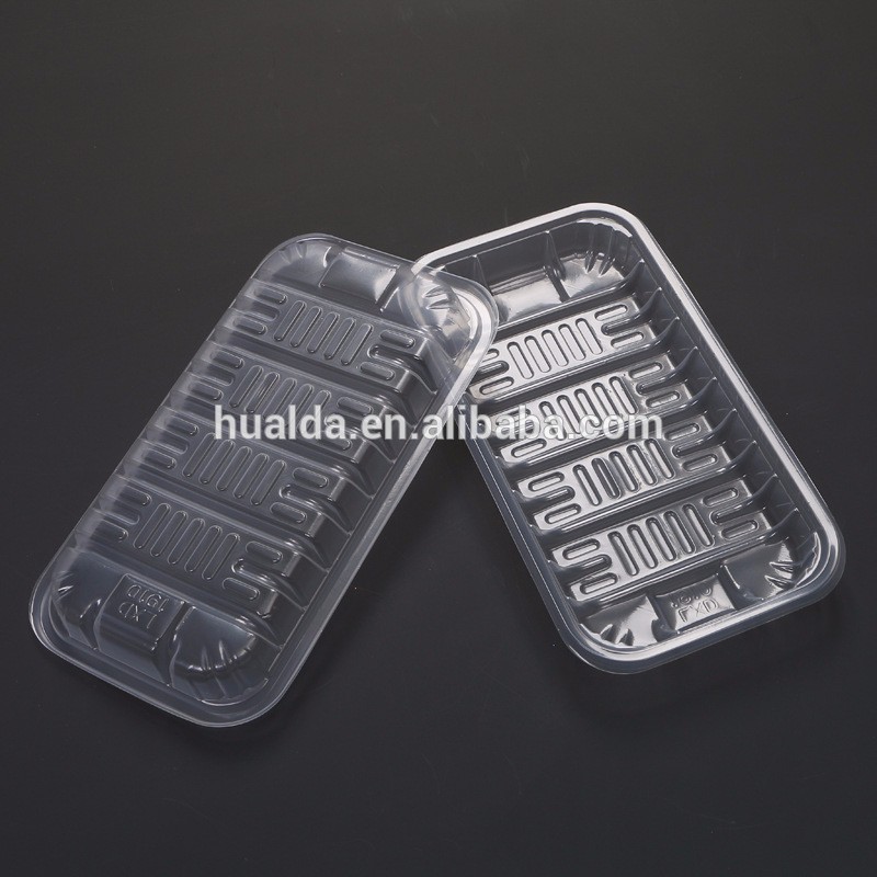 Popular disposable baking cake folding tray food container moulding forming machine