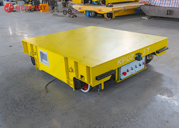 Aluminium Rail Transfer Cart 1 - 300T Load Capacity Industrial Railway Bogie