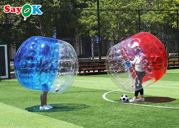 Inflatable Soccer Game Adult Size Sport Toys TPU Transparent Inflatable Bumper Ball