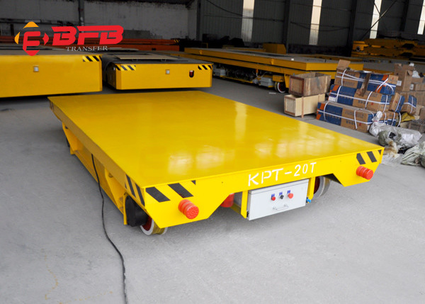 Cable Power Railway Transfer Flat Cart 2 Ton