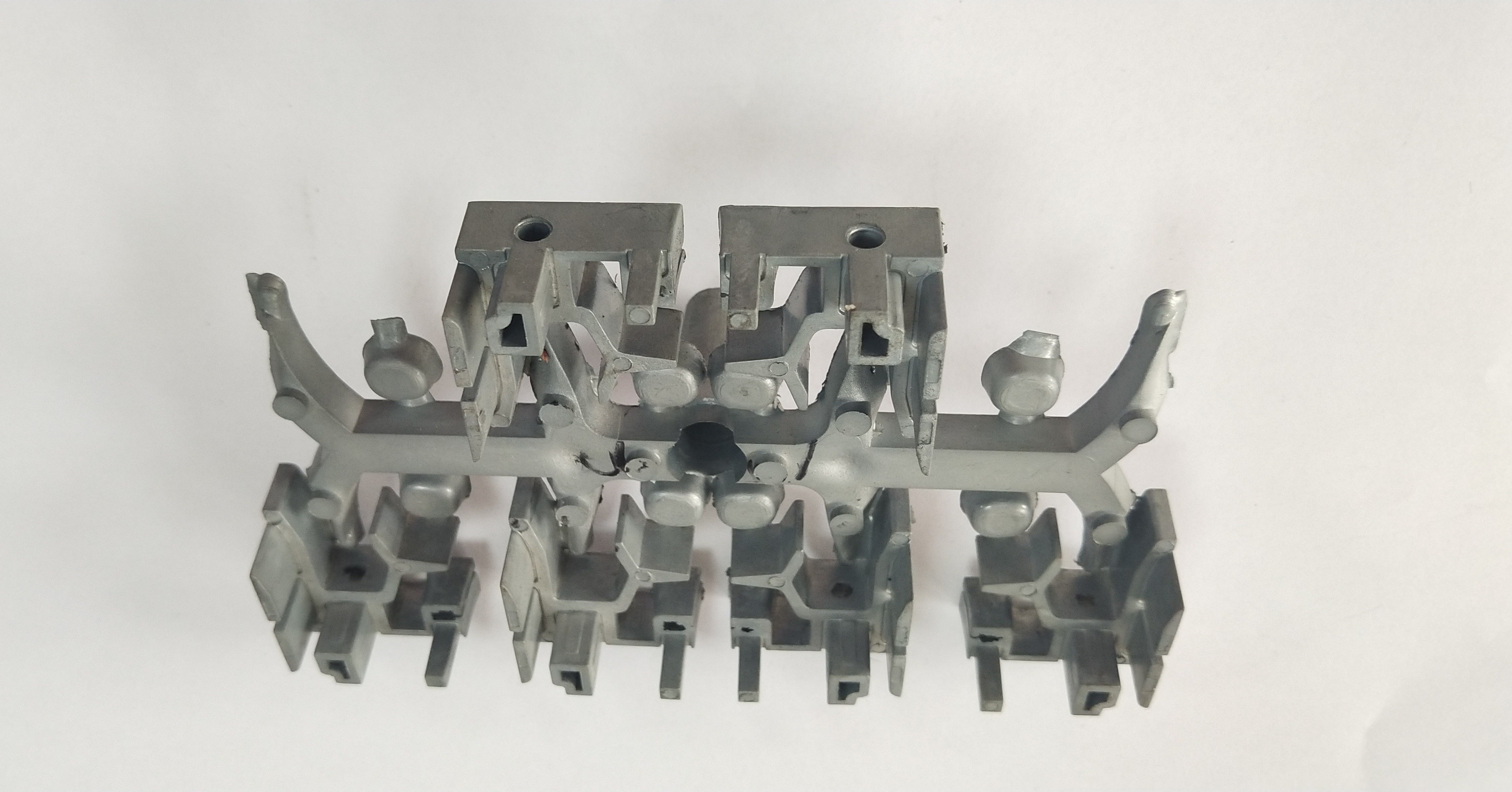 High Press ADC12 Die Casting Components Anodize Bead blasted