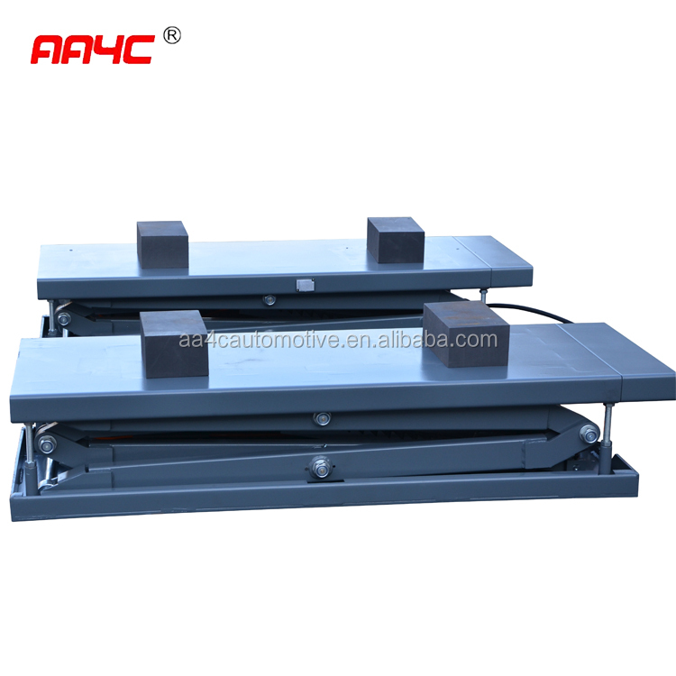 AA4C 3.0T flush mounted full rise scissor lift