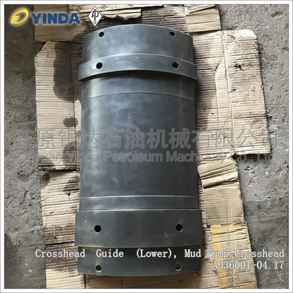 Lower Crosshead Guide Mud Pump AH36001-04.17 RS11308.04.009 ASTM A48-83 Cast Iron