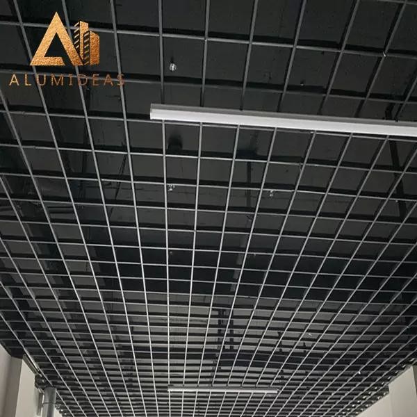 Aluminum Suspended Metal Grid Ceiling