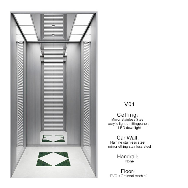 Traction Type Platform Elevator Home Small Space Lift Machine