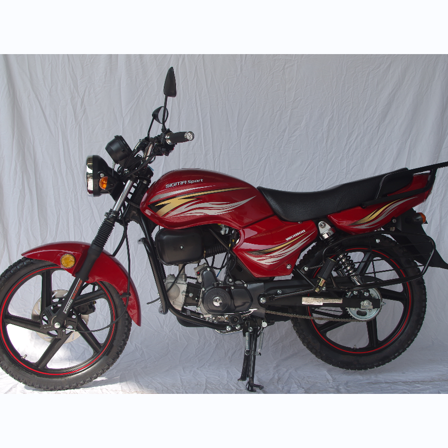 Brushless Motor Adult 70cc Street Bike Motorcycle Fuel Efficient