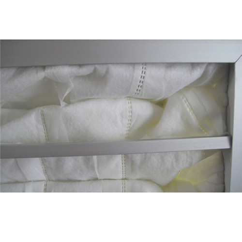 Clamp Bag High Efficiency Filter Leakproof Non Woven Fabric Filter Media