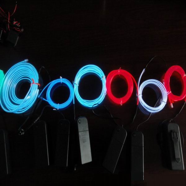 high bright cuttable electroluminescent wire for decoration