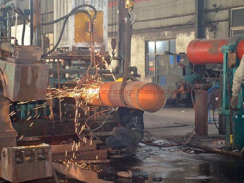 ANSI B16.9 3D Pipe Bends Carbon Steel Forged Dn1200 Butt Welding