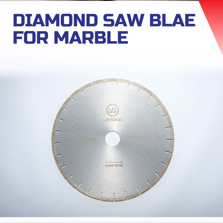 Blade Width 1/8IN Marble Stone Slab Cutting Circular Saw 6 1/2in for Masonry Cutting