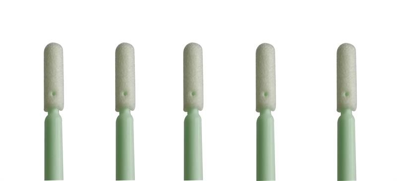 Cleanroom Consumables Small Round Polyurethane Foam Tip Cleaning Swabs
