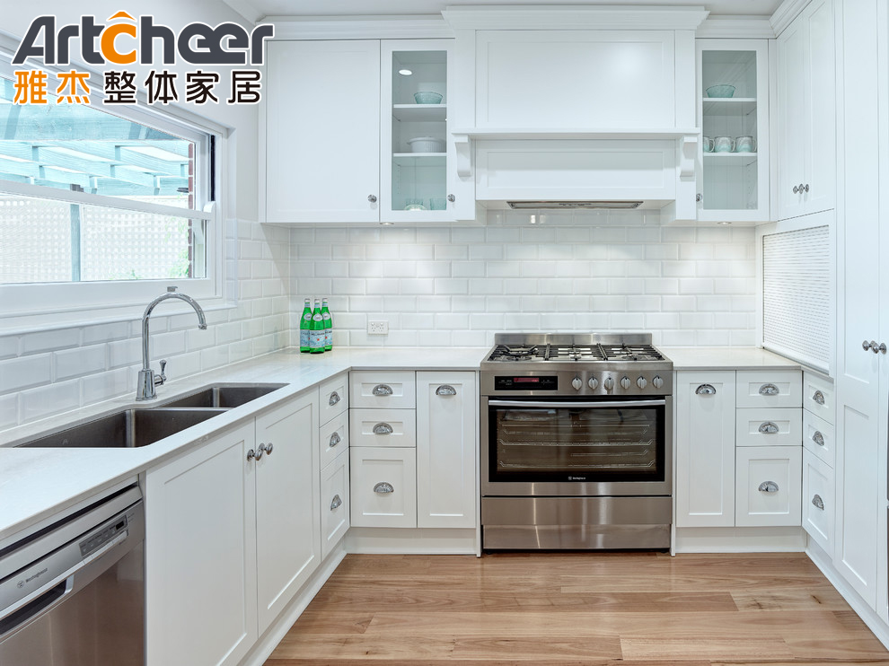 Shaker Modular Kitchen Cabinets Modern Read To Assemble Designs for Luxury American Cupboards