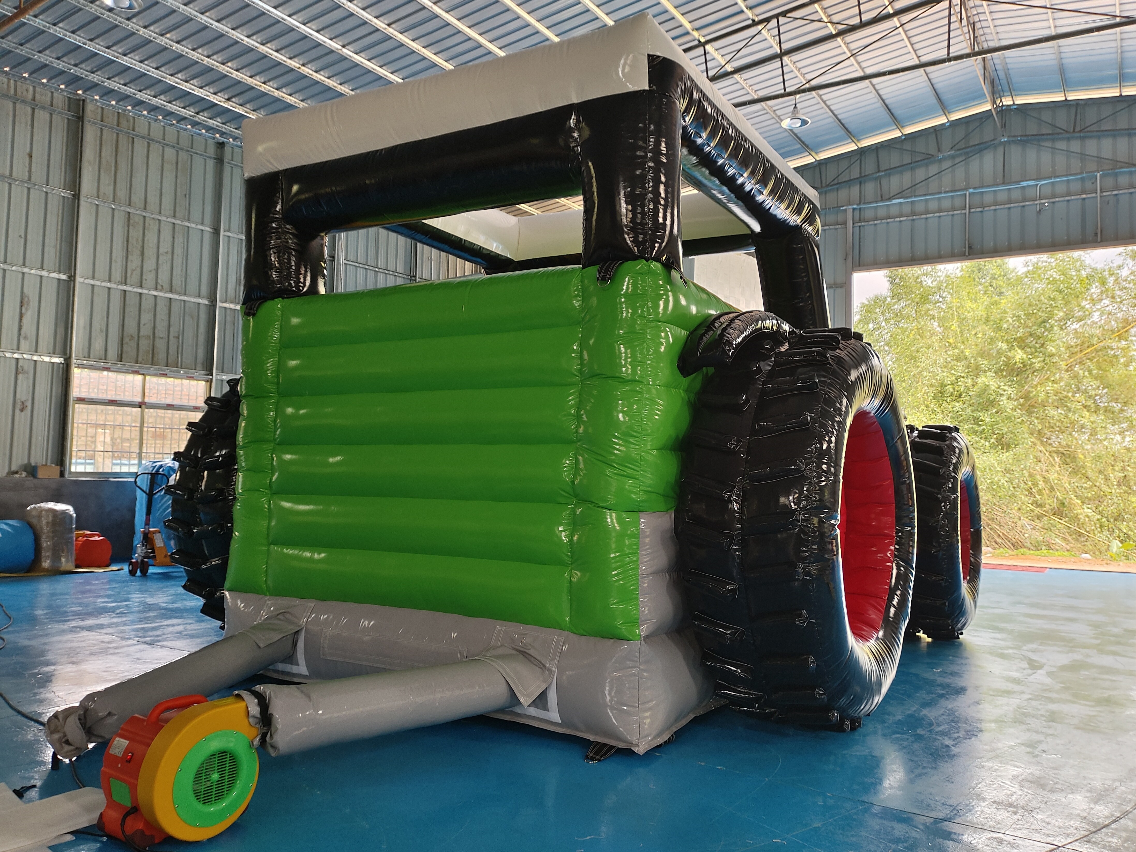 Commercial Grade Fireproof Inflatable Bouncer Truck Shape Inflatable Bounce House Jumping House Castle For Kids