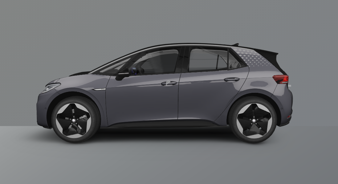 Compact Id3 Pro EV Cars 5 Door 5 Seater 170 Hp High Speed Vehicle