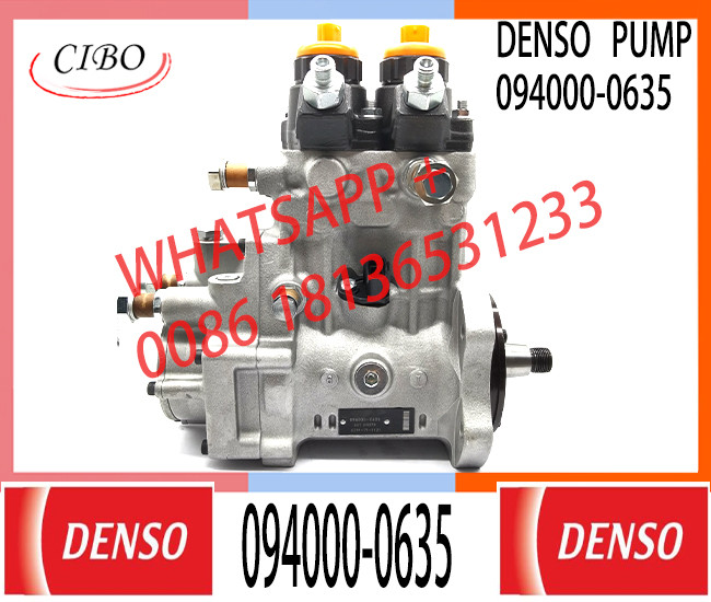 SA12VD140 Diesel Engine Common Rail Fuel Pump 094000-0635 For KOMATSU INDUSTRIAL 6219-71-1121